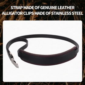 Soft Leather Neck Strap With Shoulder Pad For Rolleiflex 2.8C 2.8D TLR Camera