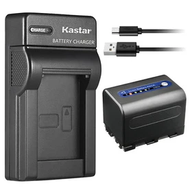 Kastar Battery Slim USB Charger for Sony NP-QM71D & Sony Cyber-shot DSC-F707