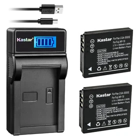 Kastar Battery LCD USB Charger for Ricoh DB-60 DB-65 & Ricoh GR G600 G700 G700SE