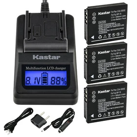 Kastar Battery LCD Fast Charger for Ricoh DB-60 DB-65 Ricoh GR G600 G700 G700SE