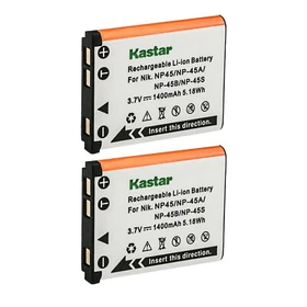 Kastar Replacement Battery for Fuji NP45 NP-45S BC-45B Fujifilm instax Mini 70
