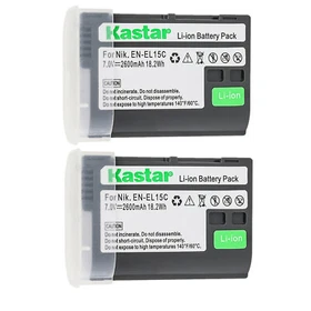 Kastar Battery Pack Replacement for Nikon D7000, D7100, D7200, D7500, D750, D780