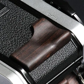 Camera Grip - Wooden HandleCompatible with Nikon FM2 / FM3A / FM / FE / FE2