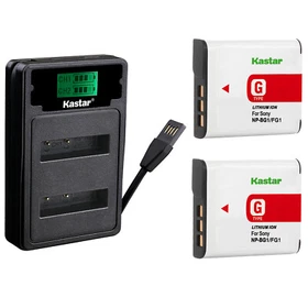 Kastar Battery LZD2 USB Charger for Sony NP-BG1 NP-FG1 Sony Cyber-shot DSC-W150