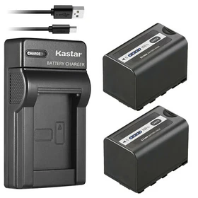 Kastar Battery Slim USB Charger for Panasonic LUMIX BGH1 Cinema 4K Box Camera