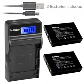 KLIC-5001 Battery& Slim LCD Charger for Kodak EasyShare DX6490 DX7440 DX7590 