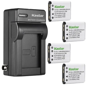 Kastar Battery Wall Charger for Olympus Li-40B Li-42B & Olympus FE-5000 Camera