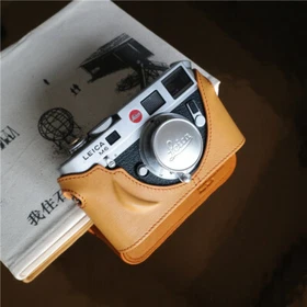 Cam-in Genuine Leather Camera Half Case Bag Cover Fr Leica M7 M6 M3 M4P MP M2 M4