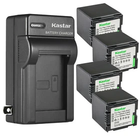 Kastar Battery Wall Charger for Panasonic CGA-DU21 CGR-DU21 PV-GS150 PV-GS180
