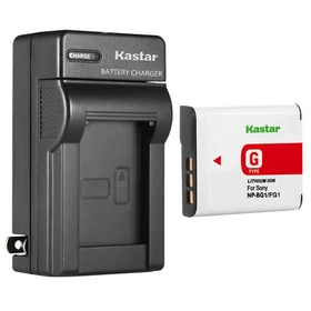 Kastar Battery Wall Charger for Sony NP-BG1 NP-FG1 Sony Cyber-shot DSC-W150