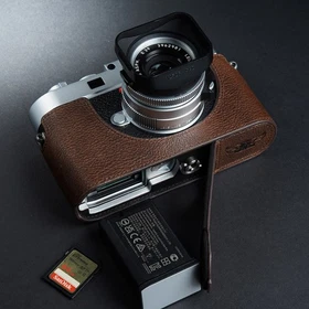For Leica M11 M11p EV1 Handmade Genuine Real Leather Full Camera Case Bag Cover