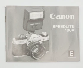 Various Instruction Manuals for Canon Cameras, Lenses & Flash Units