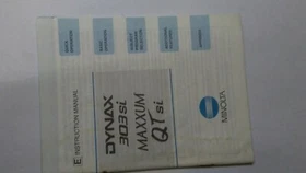 "" Manual Book Instruction for Minolta Camera - Multiple models