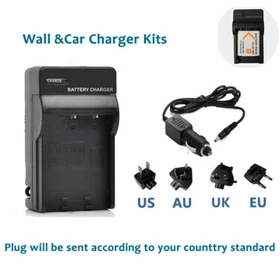 Battery /Charger for  Sony Cybershot NP-BN1 NP-BN DSC-W510 DSC-W550 DSC-W650