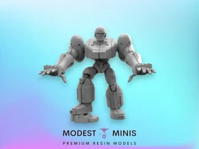 MVC Hunter Robot D - 32mm - 40mm Mini | Crisis Protocol Proxy | Trident