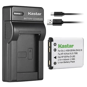 Kastar Battery Slim USB Charger for Olympus Li-42B & FE-330 FE-340 FE-350 FE-360