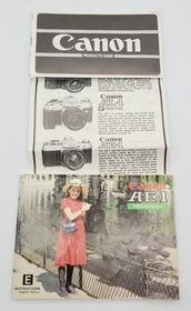 Various Instruction Manuals for Canon Cameras, Lenses & Flash Units