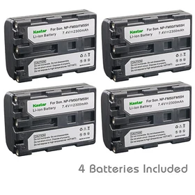 Kastar Battery Charger Sony NP-FM50 NP-FM55H DSC-F707 DSC-F717 DSC-F828 DSC-S85