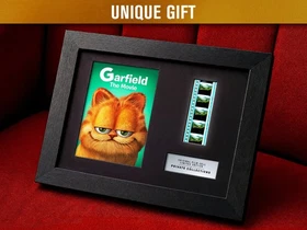GARFIELD (2004) Certified 35mm Film Cells in an LED Backlit Frame