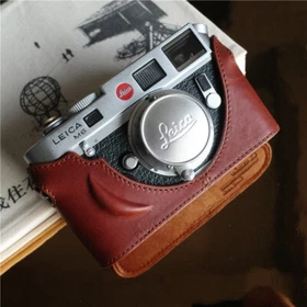 Cam-in Genuine Leather Camera Half Case Bag Cover Fr Leica M7 M6 M3 M4P MP M2 M4
