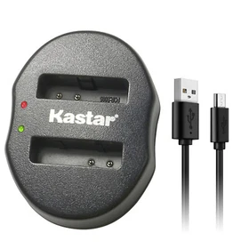 Kastar Battery Dual USB Charger for Ricoh DB-60 DB-65 Ricoh GR G600 G700 G700SE