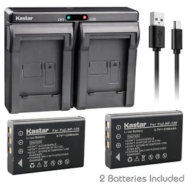 Kastar Battery Dual Charger for RICOH DB-43 & RICOH Caplio 500G Caplio G3 Camera