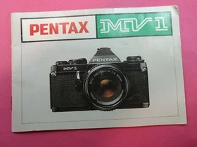 "" Manual Book Pentax Camera - All Models ME MV MX A3000 P3 K000 SF-10 ZX-10..