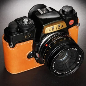 Handmade Genuine Leather Half Camera Case Covers For Leica R7 R6 R6.2 R5 R4 R3