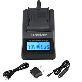Kastar Battery LCD Fast Charger for Sony NP-FM50 FM55H Sony Cyber-shot DSC-F707