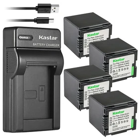 Kastar Battery Slim Charger for Panasonic CGA-DU21 CGR-DU21 PV-GS150 PV-GS180