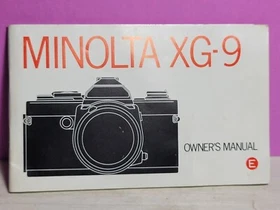 "" Manual Book Instruction for Minolta Camera - Multiple models