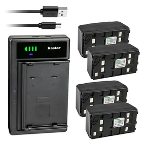 Kastar Battery Smart Charger for Sony NP-77 CCD-TR83 CCD-TR84 CCD-TR86 CCD-TR88
