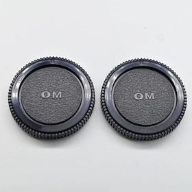 Rear Lens Cap & Body Cap Set for Olympus OM Mount OM1 OM2 OM3 OM4 OM10 35mm SLRs