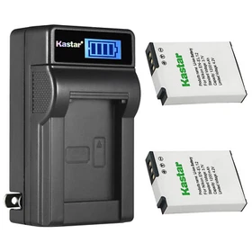 Kastar Battery LCD Wall Charger for Nikon EN-EL12 Nikon Coolpix AW110s Camera