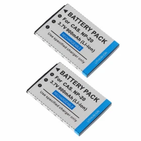Battery or charger for Casio NP-20 Exilim EX-S20 EX-S100 EX-S500 EX-S600 EX-S770