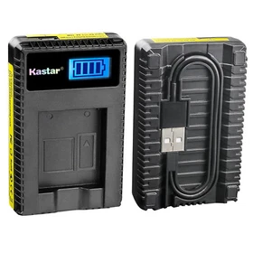 Kastar Battery LCD USB Charger for Olympus Li-42B Li-40B & Olympus FE-360 Camera