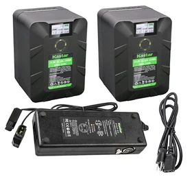 Kastar Battery Dtap Charger for Blackmagic Design BMPCC 4K, BMPCC 6K Pro Camera