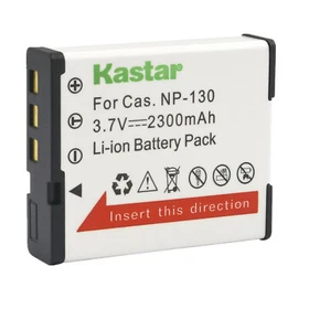 Kastar Replacement Battery Pack for NP-130 & Casio Exilim EX-ZR710 EX-ZR1000WE