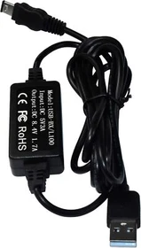 HQRP USB Charger Adapter for Sony CyberShot, HandyCam Series Camera / Camcorders