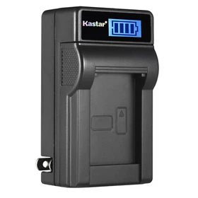 Kastar Battery LCD Wall Charger for DMW-BCK7E DMW-BCKPP Panasonic Lumix DMC-FH25