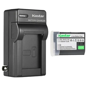 Kastar Battery AC Wall Charger for Nikon D7000, D7100, D7200, D7500, D750, D780