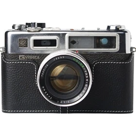 For Yashica 35GS/GSN/GT/GTN Handmade Genuine Real Leather Half Camera Case Bag