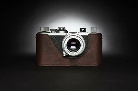 Handmade Real Leather Half Camera Case Bag Cover for Leica 0 i ii iii iiia iiib
