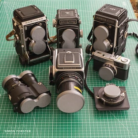 Lomo Lubitel 166, 166B & 166 Universal Flexible TLR Lens Cap By Forster UK