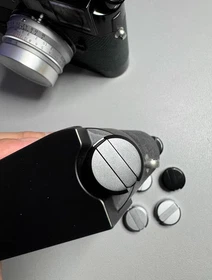 Metal Brass Chrome-Plated Film Rewinding Knob for Leica M4/M4-2/M6/M7 Camera