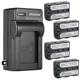 Kastar Battery Wall Charger for Sony NP-FM50 BC-VM50 & Sony Cyber-shot DSC-F707