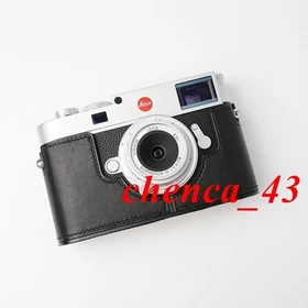 Genuine Leather Half Case for Leica MEV1 M11M11P Camera Cover Kontice Handmade
