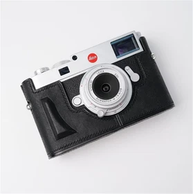 Kontice Genuine Leather Camera Half-case Bag Handle Protector for Leica M11 M11P