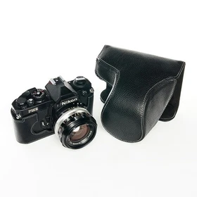 Handmade Leather For Nikon FM2 FE FE2 FM Camera Full Cover Case Protective Base