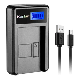 Kastar Battery LCD USB Charger for Sony NP-BN1 NPBN1 & Sony Cyber-shot DSC-W610